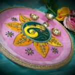 Decorated Designer Pooja Thali